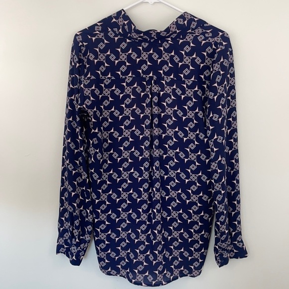 Pleione Wrap Front Long Sleeve Blouse - Picture 9 of 11